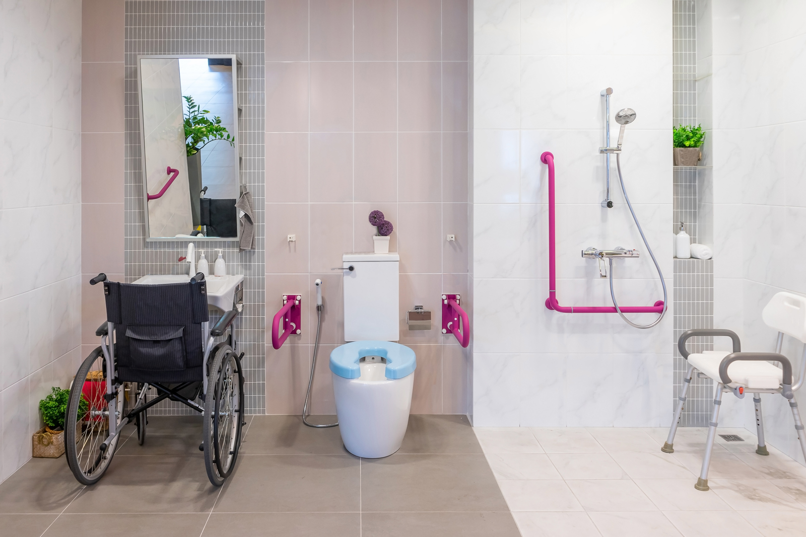 Altersgerechtes Badezimmer